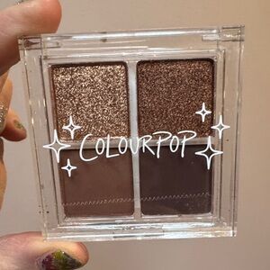 ColourPop Eyeshadow Quad - Rich Bronze and Chocolate Hues